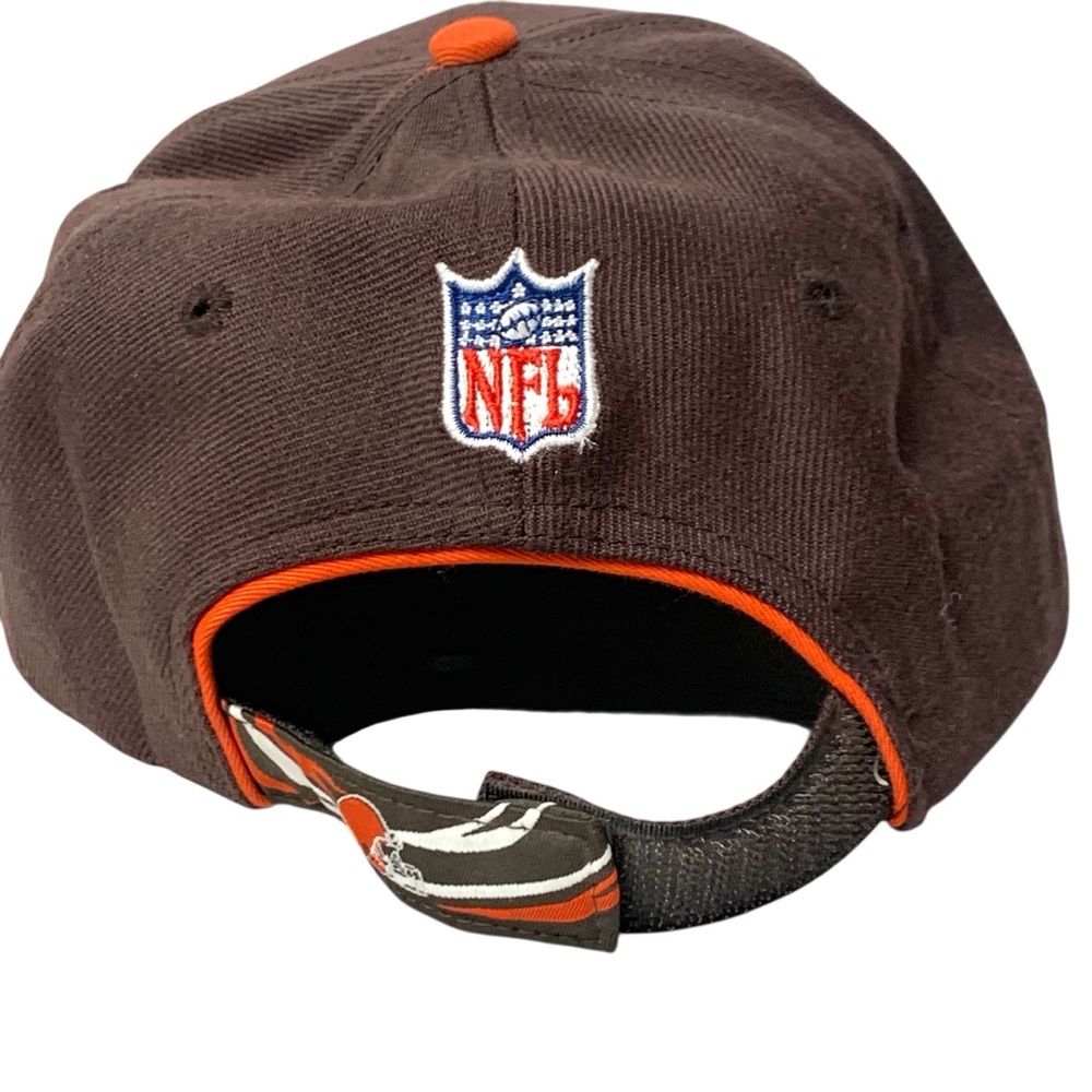Cleveland Browns NFL Pro Line Authentic Brown Cap – Puma, One Size Velcro Closu - Picture 8 of 12